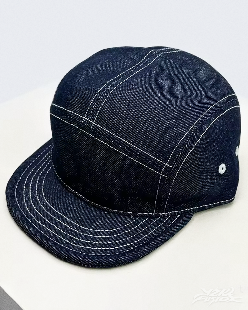 Düz Siperlikli Denim Kamp Şapkası